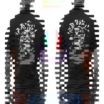 Halloween Graveyard Gaba Ghoul Ghost Italian Gabagool Men's T-shirt Back Print | Mazezy