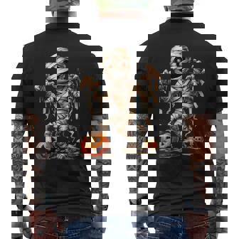 Halloween Mummy Character For Halloween Men's T-shirt Back Print - Thegiftio UK