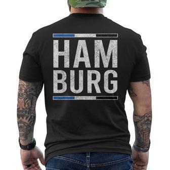 Hamburg Hamburger Moin Souvenir T-Shirt mit Rückendruck - Geschenkecke