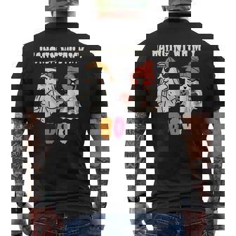 Hangin' With My Boo Couples Halloween Costume Adult Her His Men's T-shirt Back Print - Thegiftio UK