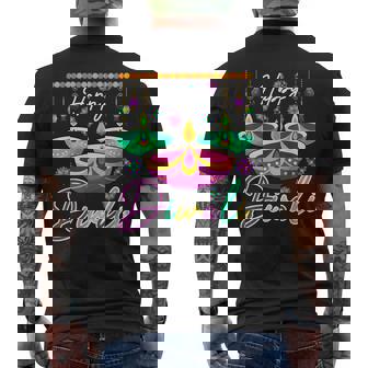 Happy Diwali Festival Proud Indian Matching Family Men's T-shirt Back Print - Monsterry