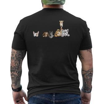 Happy Dogs Team I Dog Fan Fun T-Shirt mit Rückendruck - Geschenkecke