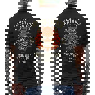 Hattori Hanzo Sword And Sushi Men's T-shirt Back Print - Thegiftio