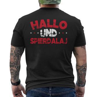 Hello Und Spierdalaj Polska Kurwa Für Stolze Poland T-Shirt mit Rückendruck - Seseable