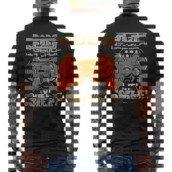 High School Level Complete 2023 Graduation Family Picture Men's T-shirt Back Print - Monsterry