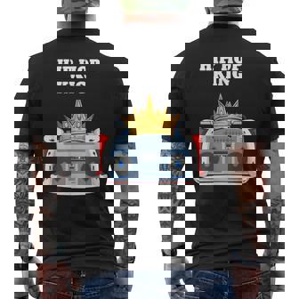 Hip Hop King Hip Hop Per Ragazzi Hip Hop Uomo T-shirt da uomo con stampa posteriore - Novitaregali