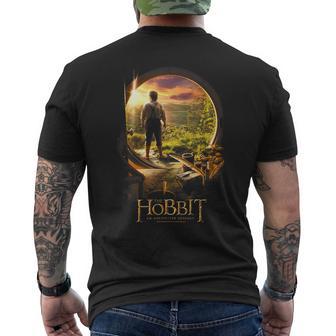 Hobbit Bilbo In Door T-Shirt mit Rückendruck - Geschenkecke