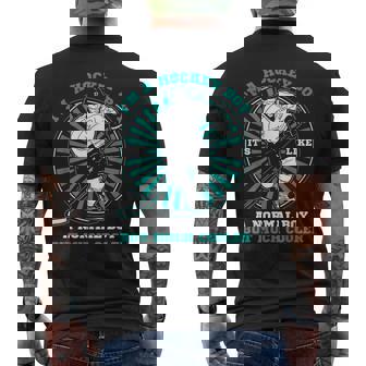 Hockey Sobre Hielo Soy Un Niño De Hockey Como Un Niño Normal Pero Mucho Más Fresco Camiseta Hombre Estampado Espalda - Regaloses