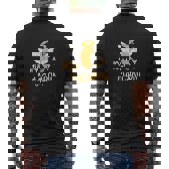 Holy Macaroni Santos Macarrones Abanico De Pasta Camiseta Hombre Estampado Espalda - Regaloses