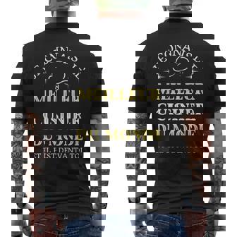 Homme Meilleur Cuisinier Du Monde Humour Cuisine Homme Drole T-shirt imprimé au dos - Cadeauxyz