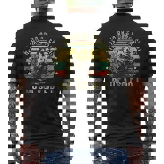 The Horrors Persist But So Do I Men's T-shirt Back Print - Monsterry