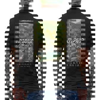 Hot Springs Arkansas Ar Natural Splendor Sd579 Men's T-shirt Back Print | Mazezy