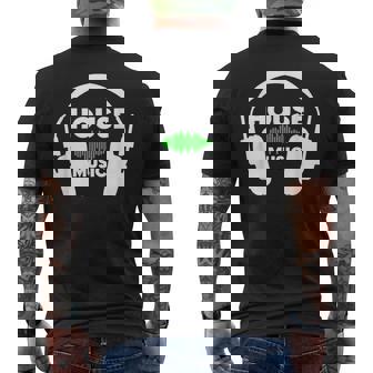 House Music Electrónica Para Dj Camiseta Hombre Estampado Espalda - Regaloses