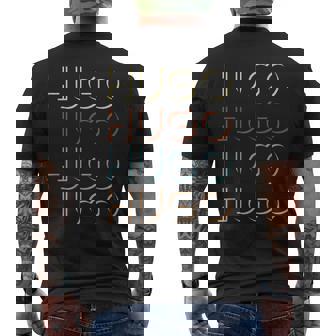 Hugo First Name My Personalized Named Men's T-shirt Back Print - Monsterry