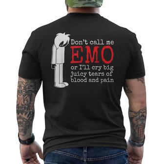 Humoristique Pour Garçon Avec Inscription Emo Alt T-shirt imprimé au dos - Cadeauxyz