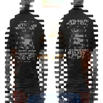 Hunting For Hunter For Dad And Son Fathersday Men's T-shirt Back Print - Monsterry