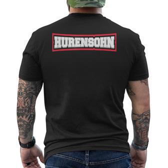 Hurensohn T-Shirt mit Rückendruck - Geschenkecke