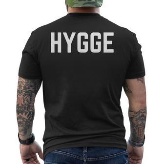 Hygge From Hygge ed For Hygge Life T-Shirt mit Rückendruck - Geschenkecke