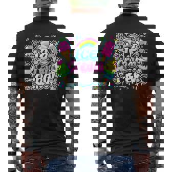 Ice Cream Cone Ice Cream Crew Men's T-shirt Back Print - Thegiftio UK