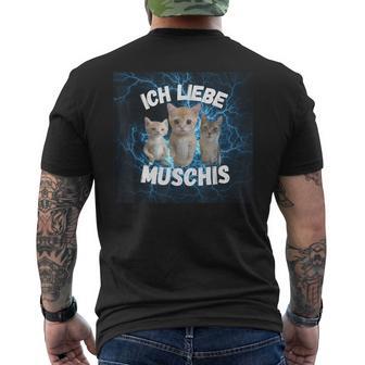 Ich Liebe Muschis T-Shirt mit Rückendruck - Geschenkecke