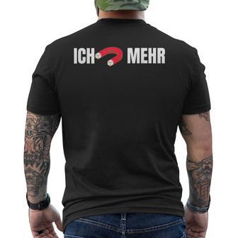 Ich Mag Nicht Mehr Ich Magnet Mehr T-Shirt mit Rückendruck - Geschenkecke