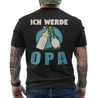 Ich Werde Opa 20242025 T-Shirt mit Rückendruck - Geschenkecke