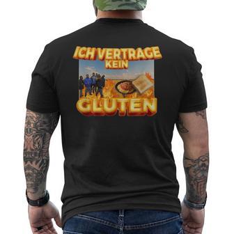 Ichertrage Kein Gluten T-Shirt mit Rückendruck - Geschenkecke