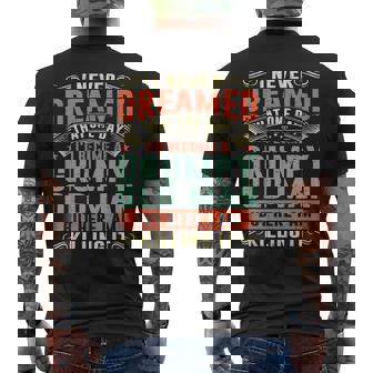 I'd Become A Grumpy Old Man Fathers Day For Dad Grandpa Men's T-shirt Back Print | Seseable UK