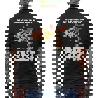Idea Regalo Per Il Miglior Chihuahua Dad Ever Chihuahua Dog T-shirt da uomo con stampa posteriore - Novitaregali