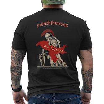 Illyrians Autochthonous Land T-Shirt mit Rückendruck - Geschenkecke