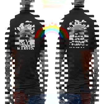 I'm So Gay I Shit Rainbows Lgbt Gay Pride Parade Love Men's T-shirt Back Print - Monsterry