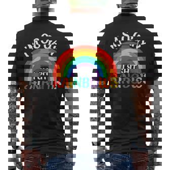 I'm-So Gay I ShT Rainbows Lgbt Gay Pride Parade Love Men's T-shirt Back Print - Monsterry