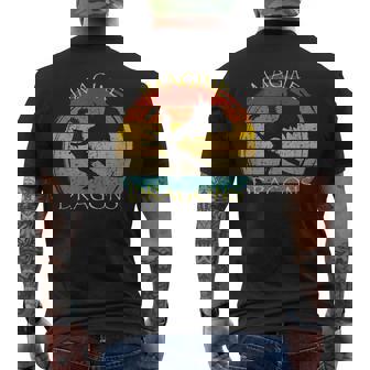 Imagina Dragones De Fantasía Mágica Y Mítica Ii Camiseta Hombre Estampado Espalda - Regaloses