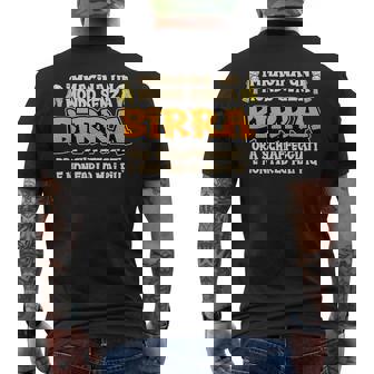 Immagina Un Mondo Senza Birra Divertenti Birra Regalo T-shirt da uomo con stampa posteriore - Novitaregali