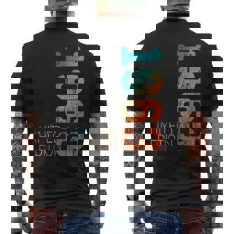 Impressionante 1963Intage 1963 Retro Leggendario Anno 1963 T-shirt da uomo con stampa posteriore - Novitaregali