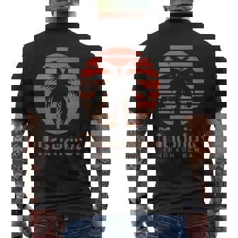 Indian Ocean Mauritius Men's T-shirt Back Print - Monsterry