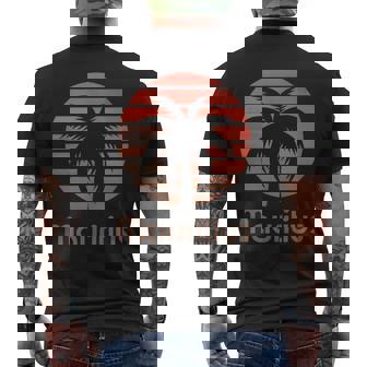 Indian Ocean Travel Vacation Mauritius Men's T-shirt Back Print - Monsterry