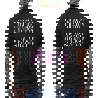 Inhaling Exhalation Smiles Ignore Anti-Stress Men's T-shirt Back Print - Monsterry