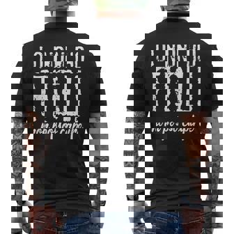 Io Non Ho Figli Non Posso Capire T-shirt da uomo con stampa posteriore - Novitaregali