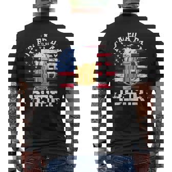 It's A Bad Day To Be A Beer Vintage Drink Beer Men's T-shirt Back Print - Monsterry