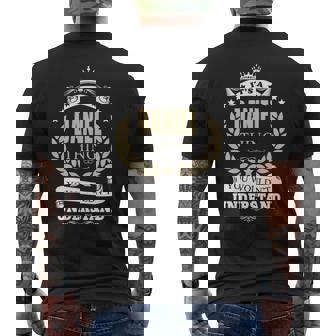 It's A Daniel Thing You Wouldn't Understand Personalized Name With Name Printed Daniel 11 Men's T-shirt Back Print - Thegiftio UK