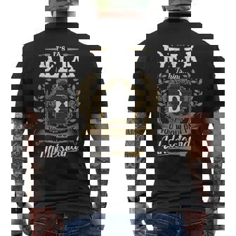 It's A Delia Thing You Wouldn't Understand Personalized Last Name Delia Family Crest Coat Of Arm Men's T-shirt Back Print | Seseable UK