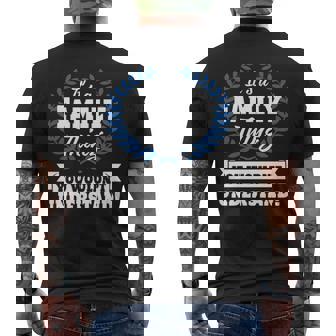 It's A Family Thing You Wouldn't Understand Family For Family Men's T-shirt Back Print - Thegiftio UK