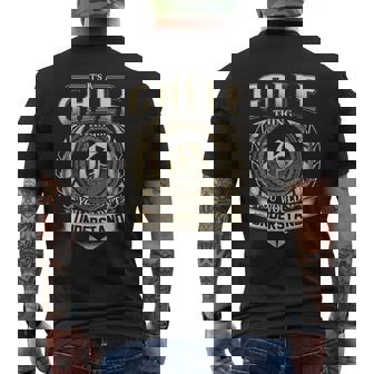 Its A Galle Thing You Wouldnt Understand Name Vintage Men's T-shirt Back Print - Thegiftio