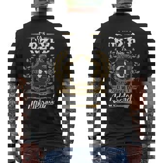 It's A Grzyb Thing You Wouldn't Understand Personalized Last Name Grzyb Family Crest Coat Of Arm Men's T-shirt Back Print - Thegiftio UK