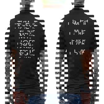 It's Me Hi Im The Hooker Adult Humor Offensive Men's T-shirt Back Print - Thegiftio UK