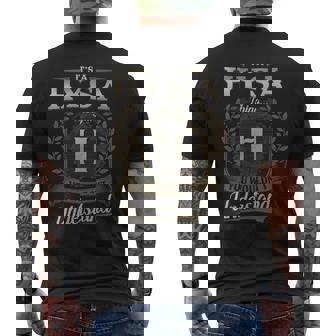 It's A Hysa Thing You Wouldn't Understand Hysa Last Name Men's T-shirt Back Print | Seseable UK
