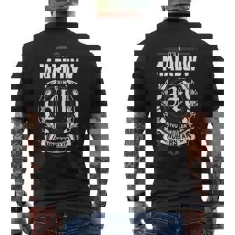 It's A Marlow Thing You Wouldn't Understand Personalized Last Name For Marlow Men's T-shirt Back Print | Seseable UK
