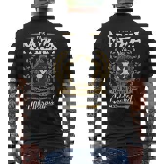 It's A Mazza Thing You Wouldn't Understand Personalized Last Name Mazza Family Crest Coat Of Arm Men's T-shirt Back Print | Seseable UK