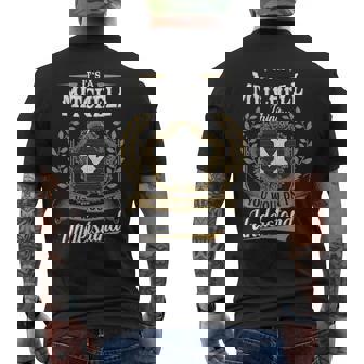 It's A Mitchell Thing You Wouldn't Understand Personalized Last Name Mitchell Family Crest Coat Of Arm Men's T-shirt Back Print | Seseable UK